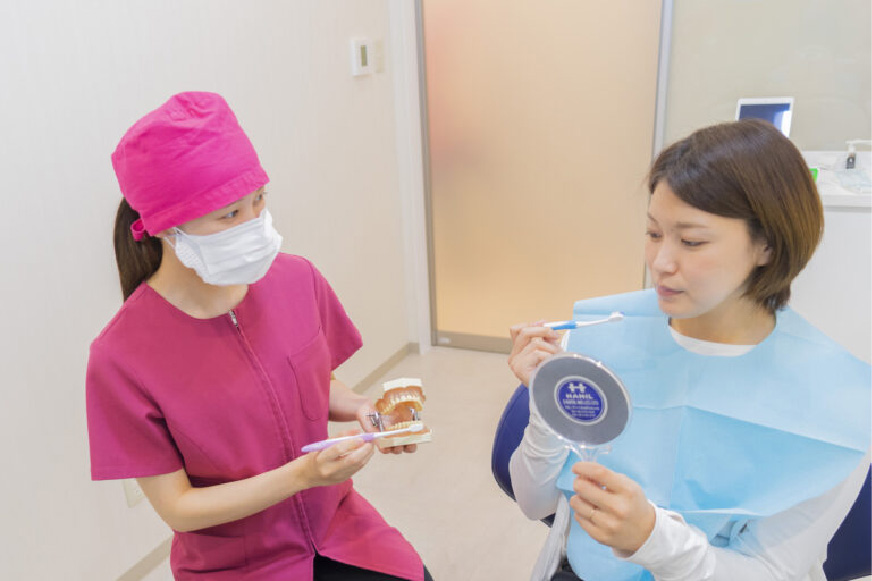 唾液検査結果説明・口腔衛生指導